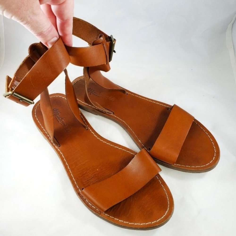 Madewell The Boardwalk Ankle-Strap Sandal